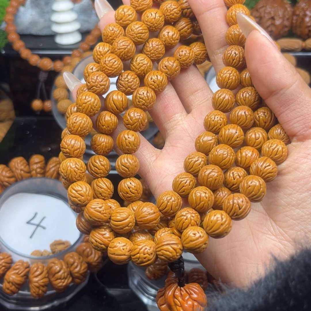 手串桃核安****塘桃核脖挂