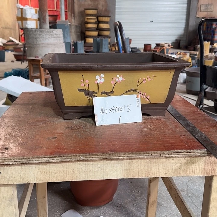 紫砂花盆紫砂花紫砂