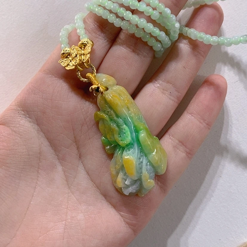 【闪购商品】翡翠未镶嵌颈饰吊坠