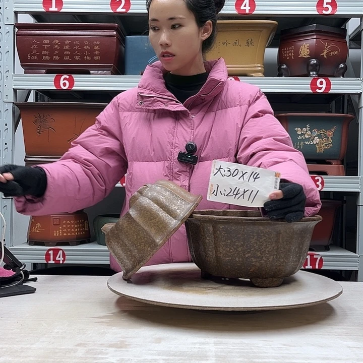 紫砂花盆紫砂花盆