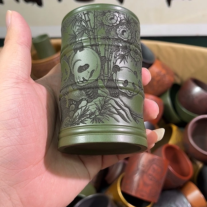 茶杯紫砂全手工紫砂主人杯