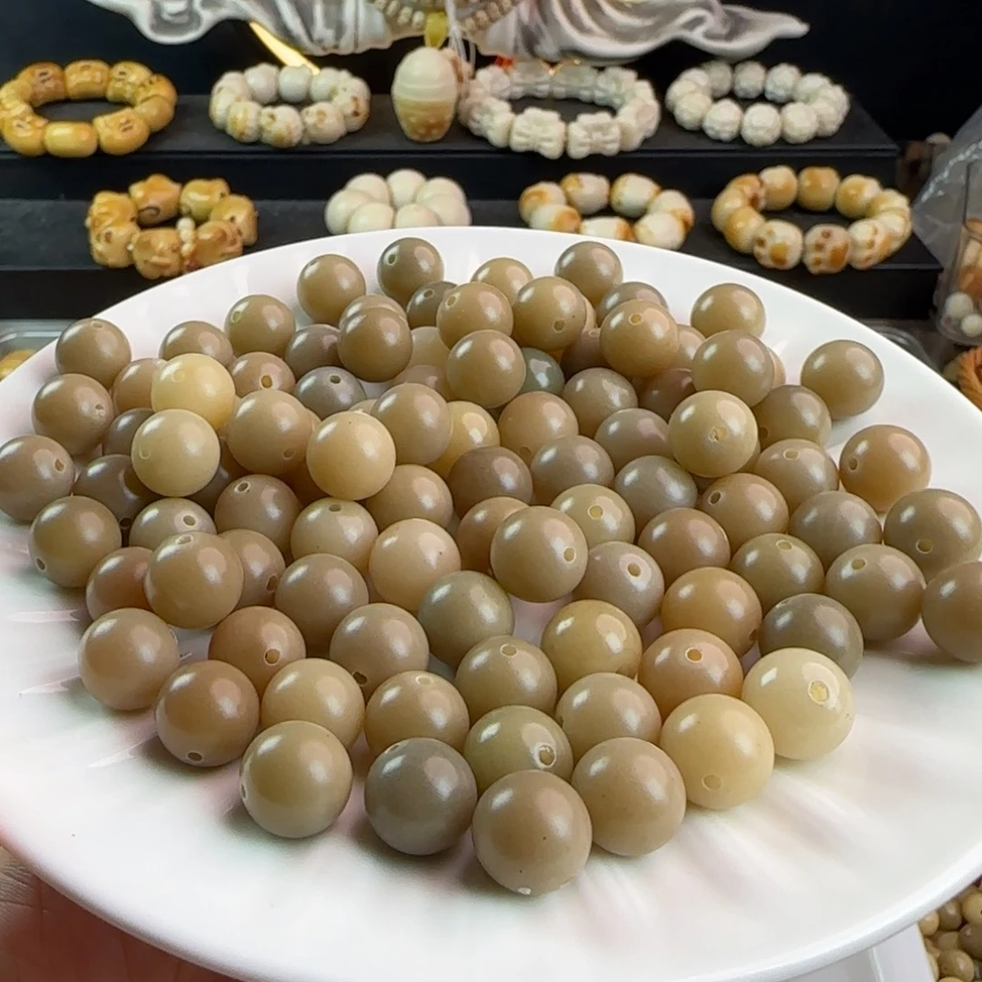 手串菩提根/象牙果微瑕卡12绿了芭蕉圆100卡牌➕100备珠