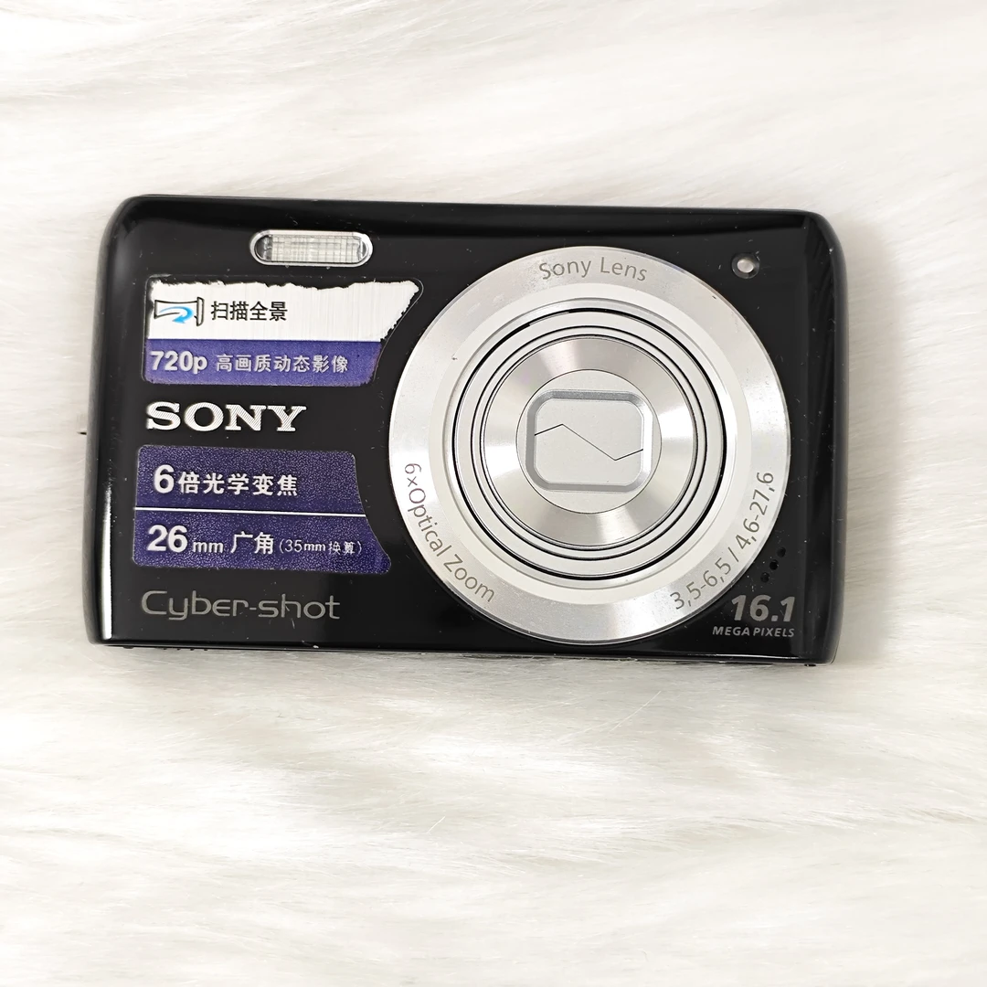 9新 Sony/索尼 w670 黑色 出片清晰奶油皮 配件齐全