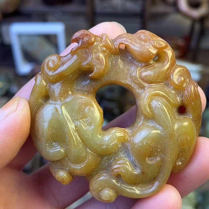 和田玉（糖玉）未镶嵌颈饰