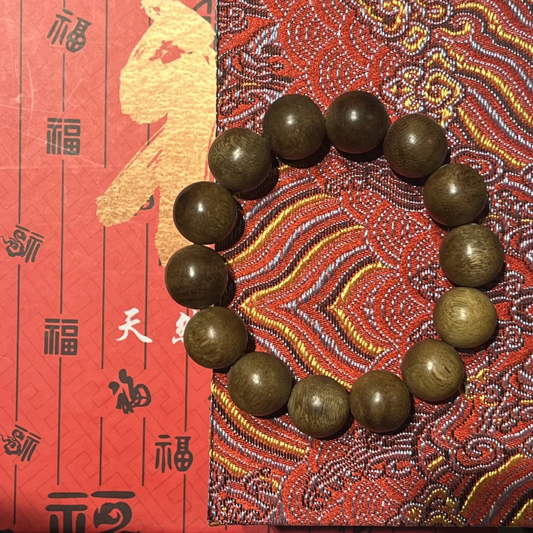 （青锋阁专属）沉香手串绿男女SQ手串（多样性发其一）05007