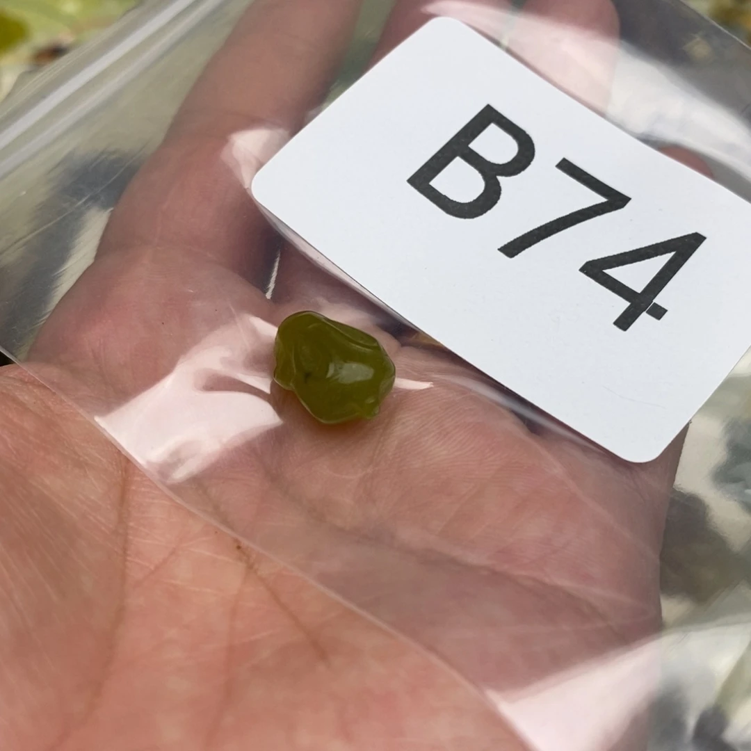 岫玉纯天然岫玉孤品瑕疵不退不换未镶嵌