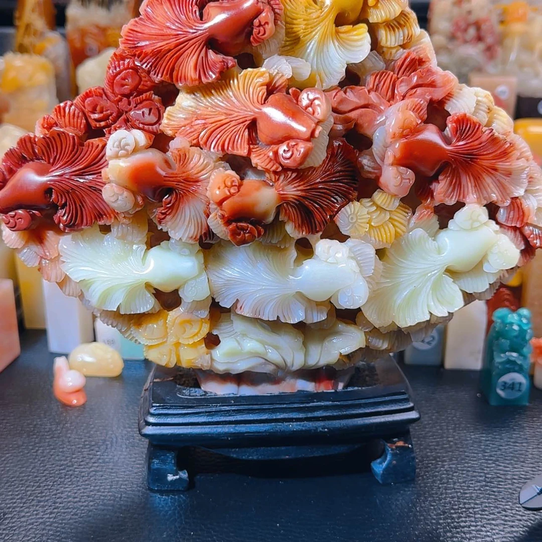 【闪购商品】寿山石印石心*喜寿山石印章