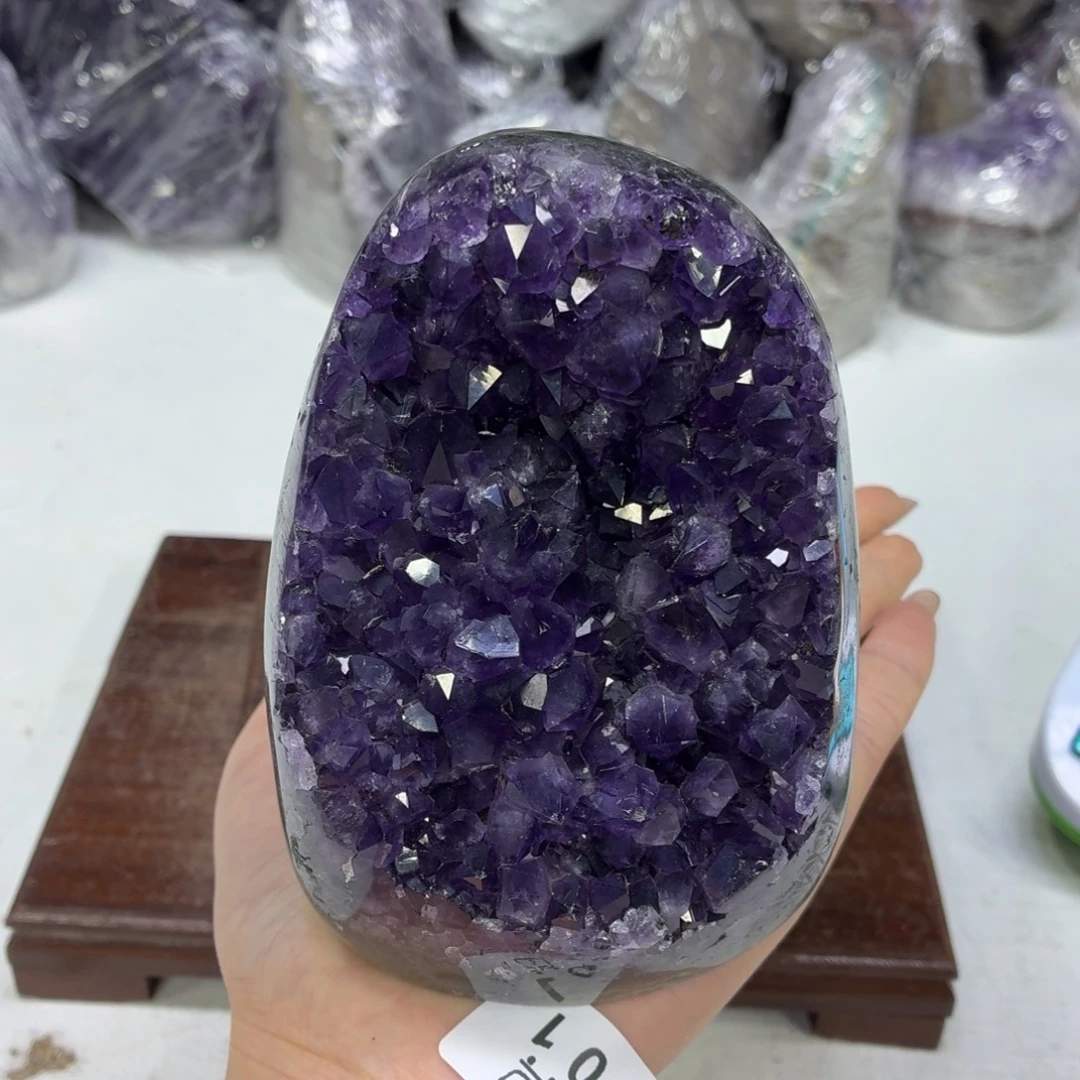 眼镜未镶嵌紫晶水晶