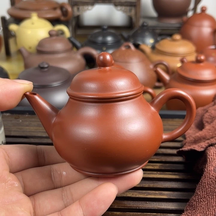 紫砂茶壶未***°原矿紫砂半手工制作