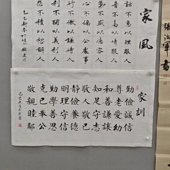 铁建信老师精品书法