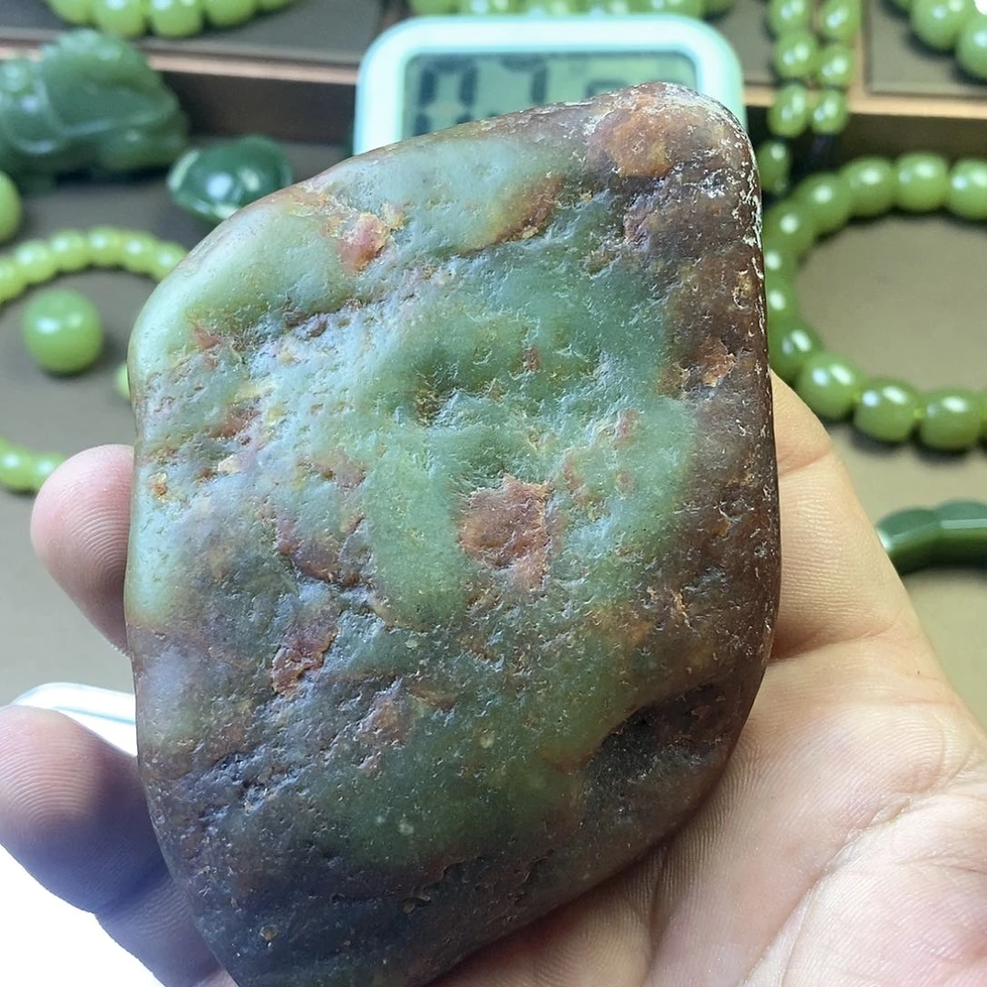 岫岩老玉（透闪石质玉）把件未镶嵌用****9