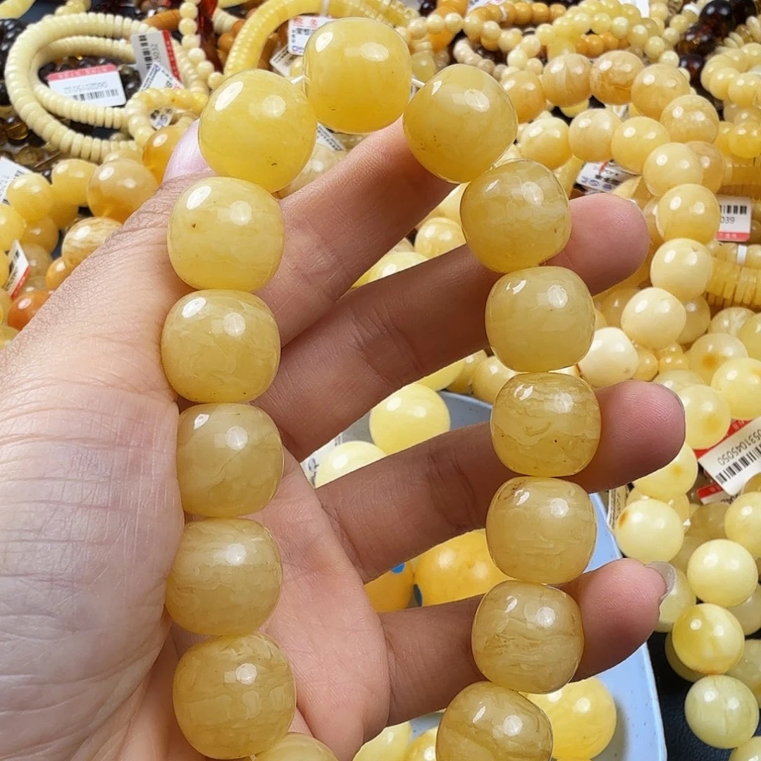 琥珀未镶嵌珠宝奇石