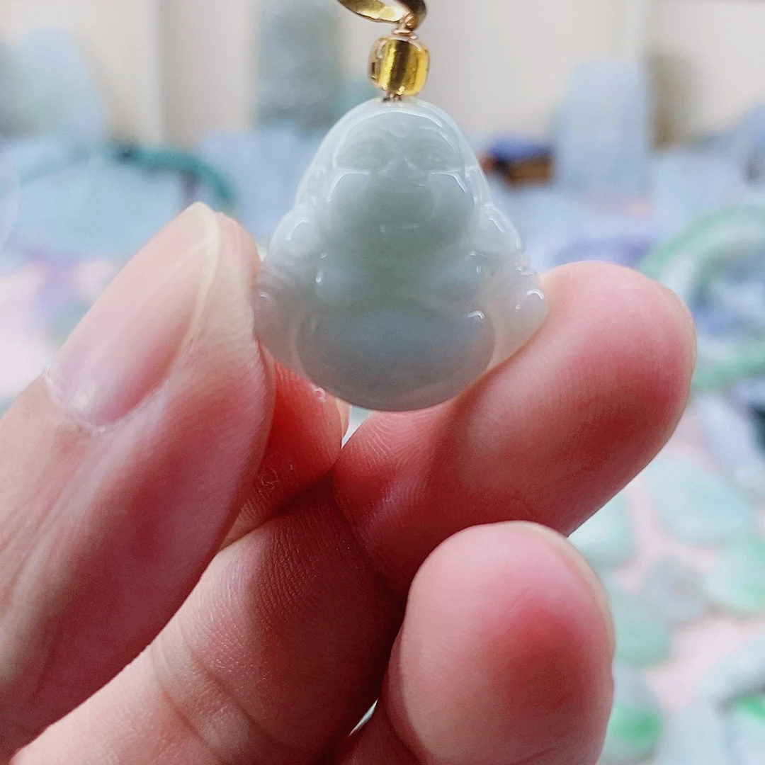 吊坠(不含链)未镶嵌翡翠天然