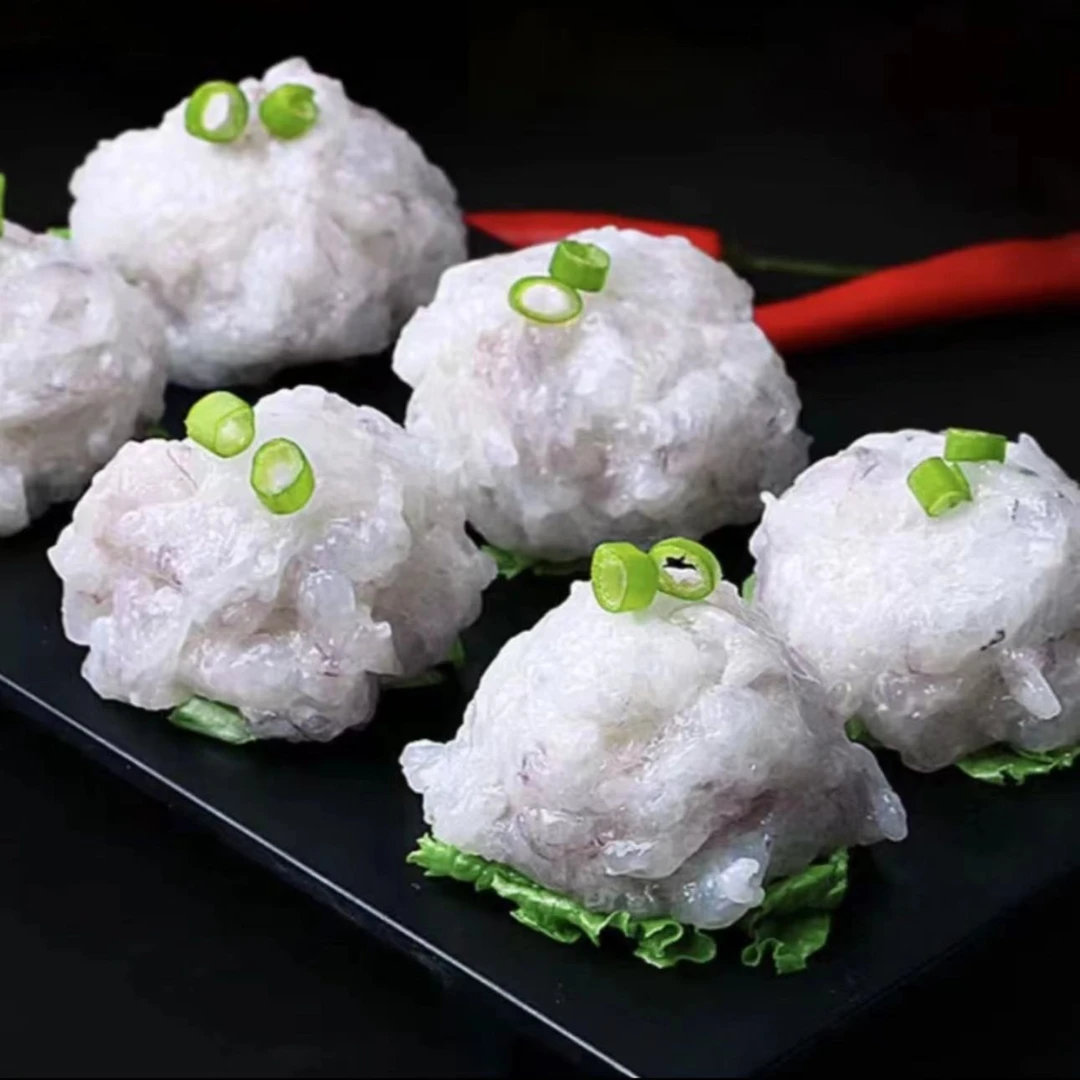 青虾滑 纯虾肉虾滑 虾肉含量≥95% 100g/包*14包 火锅做汤食材
