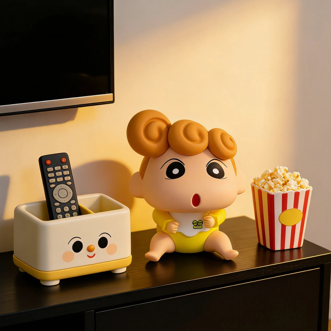 蜡笔小新手办摆件潮玩大号小葵妹妹39cm生日礼物可爱手办摆件彩盒