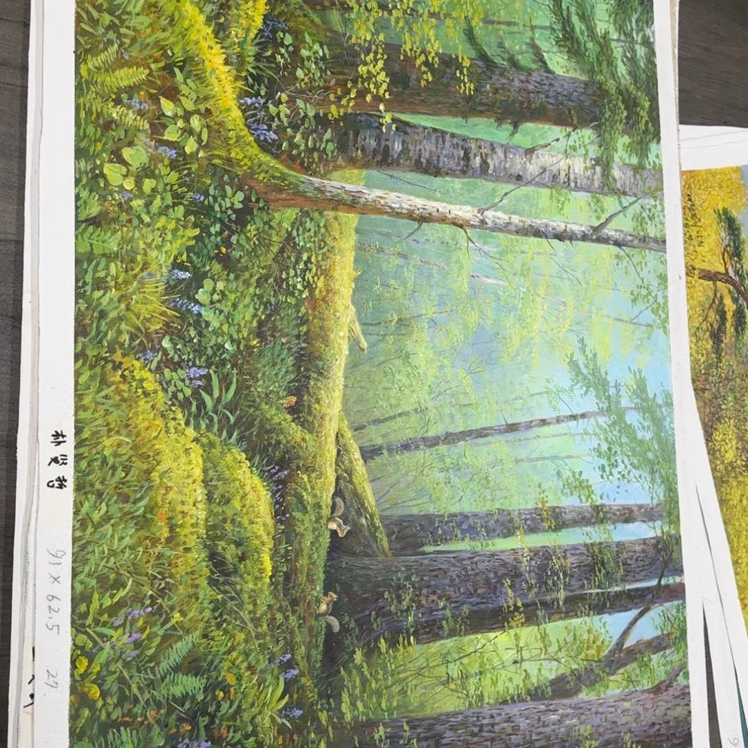 油画我是一个很喜欢你