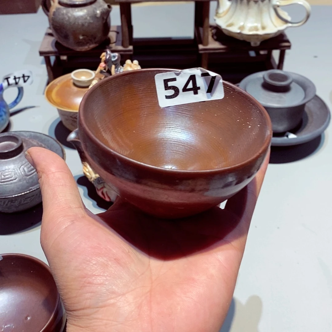 柴烧茶具陶瓷杯子