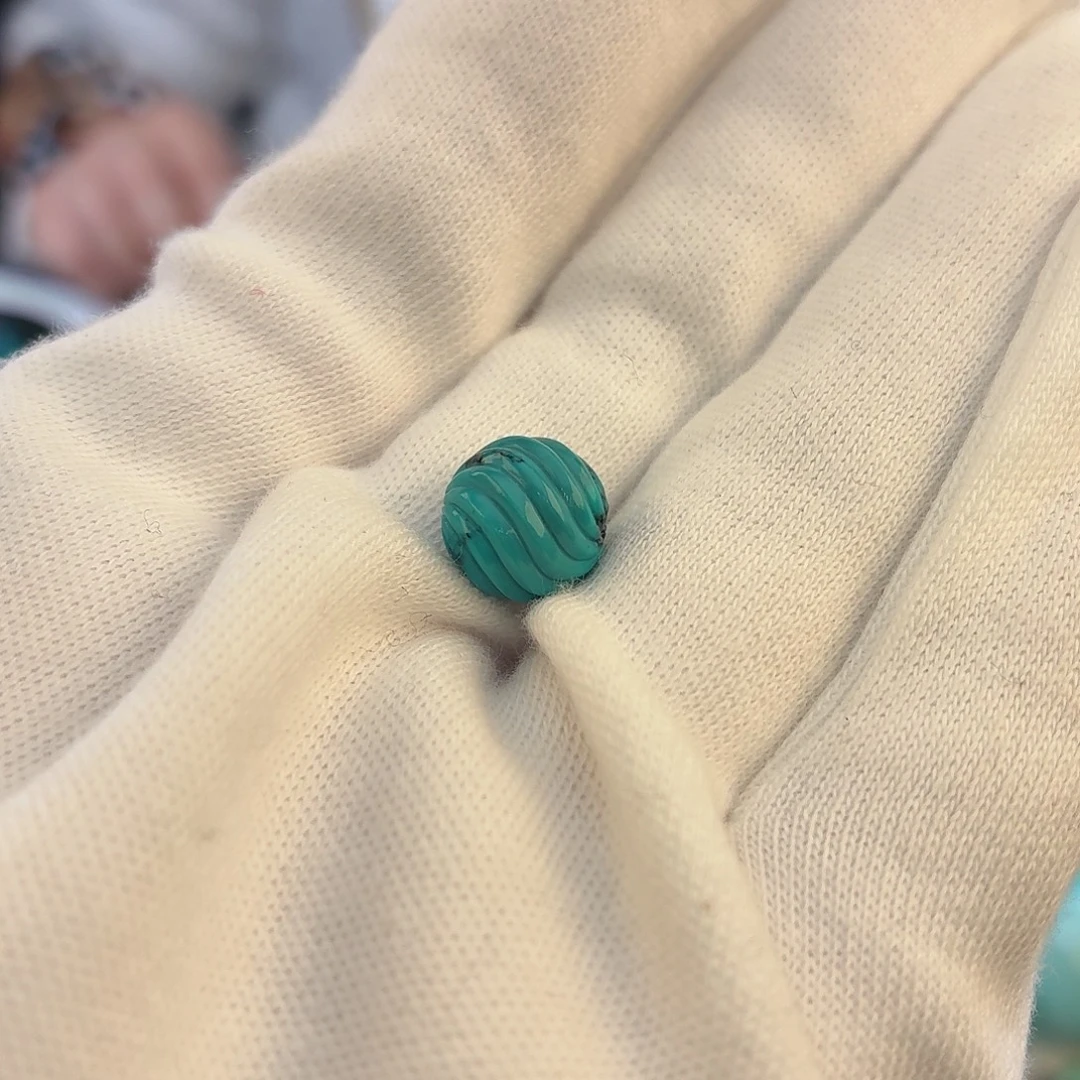 绿松石未镶嵌配饰10mm