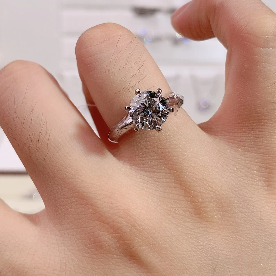 铂Pt950镶嵌实验室培育钻石14