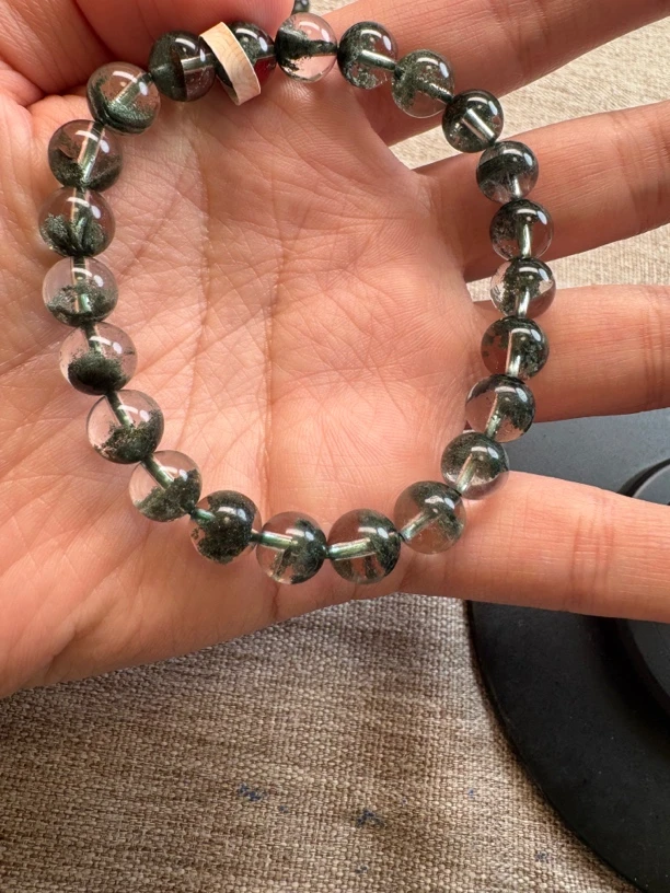 自然水晶严选 天然绿幽灵聚宝盆