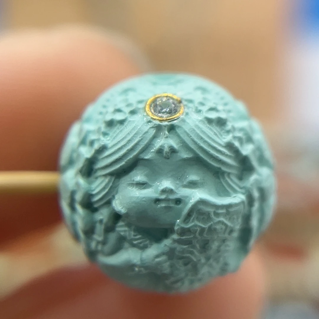 绿松石未镶嵌珠宝奇石