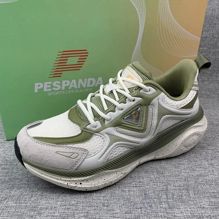 夏季新品网面透气男女越野跑鞋防滑耐磨减震软底慢跑鞋时尚老爹鞋