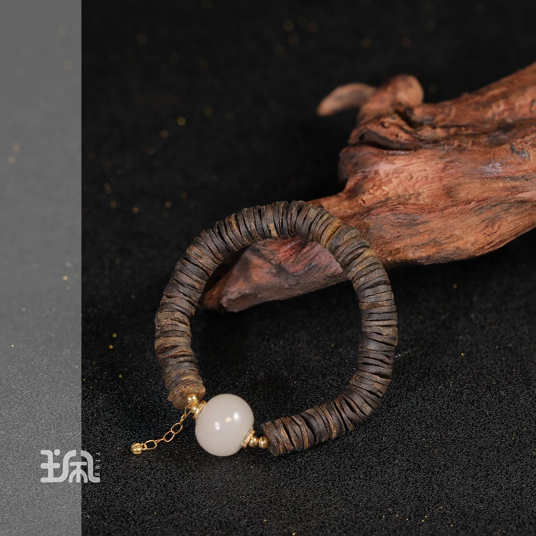 沉香牧章|手串*18K镶嵌XYC25060219多样性发其一