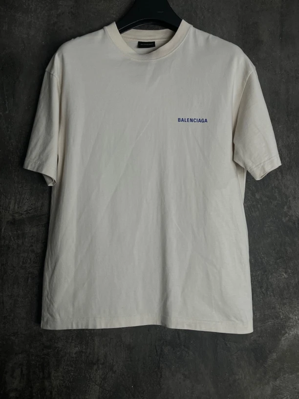 全新未使用 Balenciaga/巴黎世家 XXS码*1/Logo印花短袖/02399