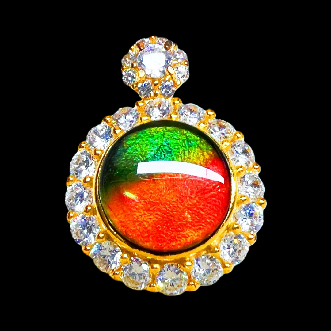 【斑彩】10-21.9mm 加拿大 N-7 DZ-M 贝壳创意饰品 M38