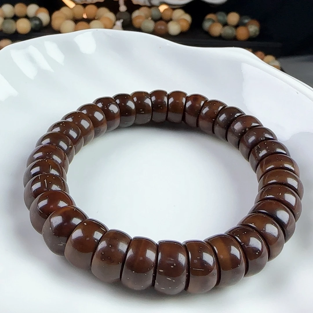 菩提根/象牙果吊坠㔮卡13紫金鼠碗手串一条