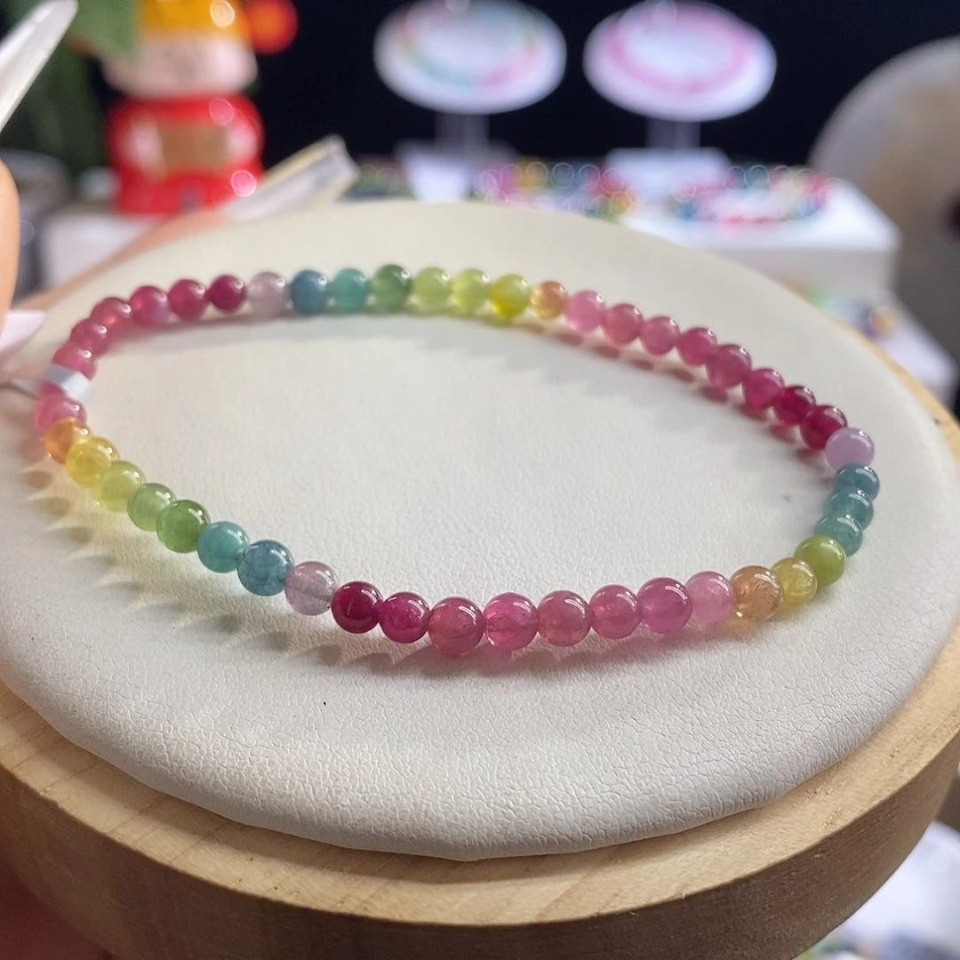 未镶嵌手链碧玺荧光