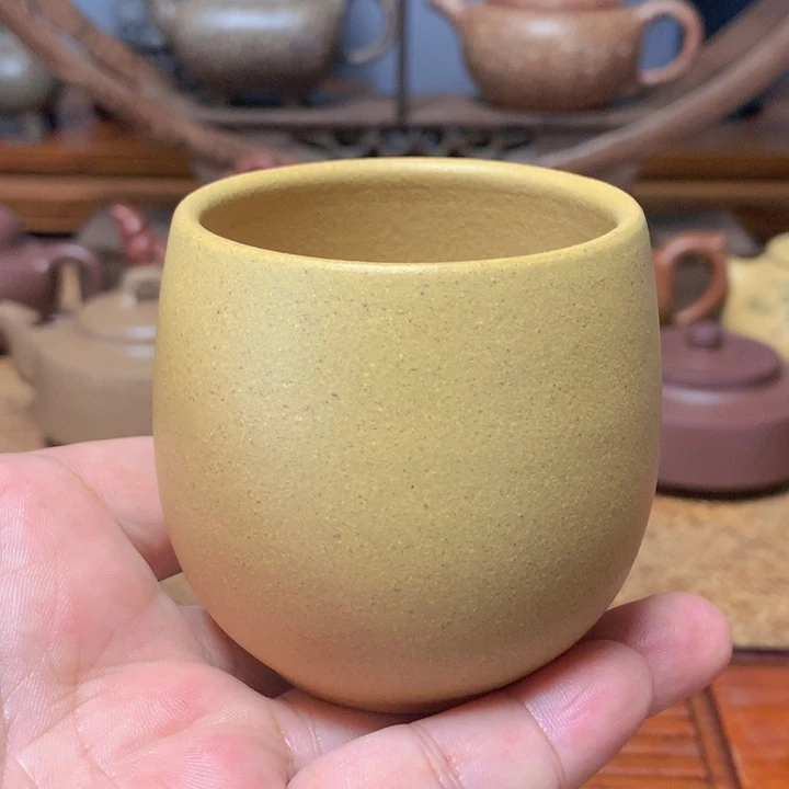 茶壶紫砂黄金段主人杯