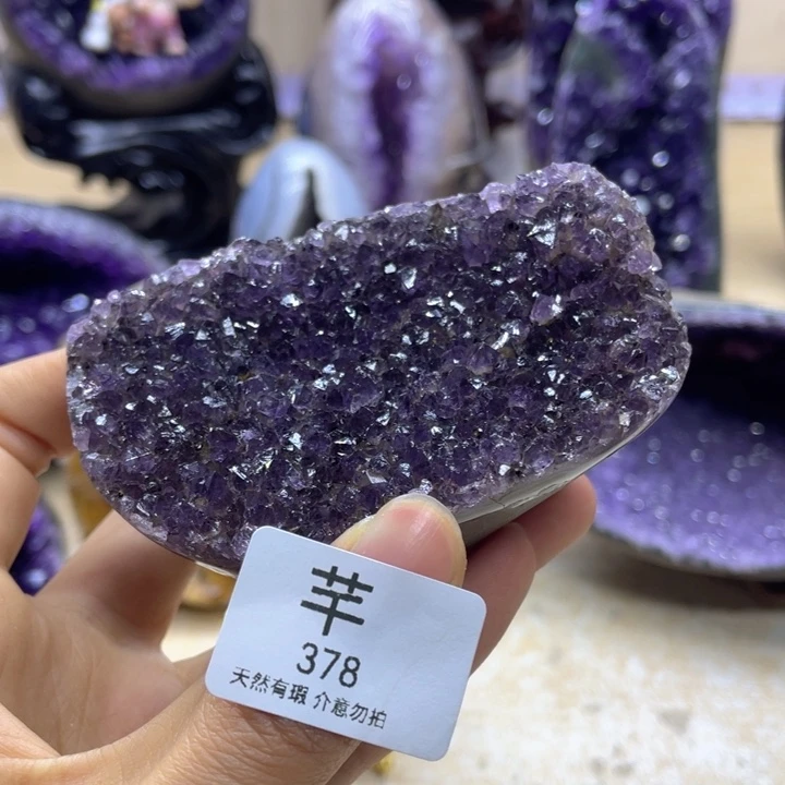未镶嵌珠宝半成品紫晶