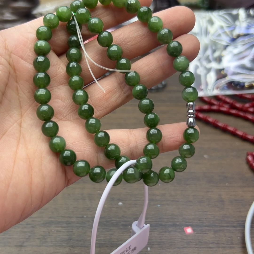 和田玉未镶嵌颈饰452