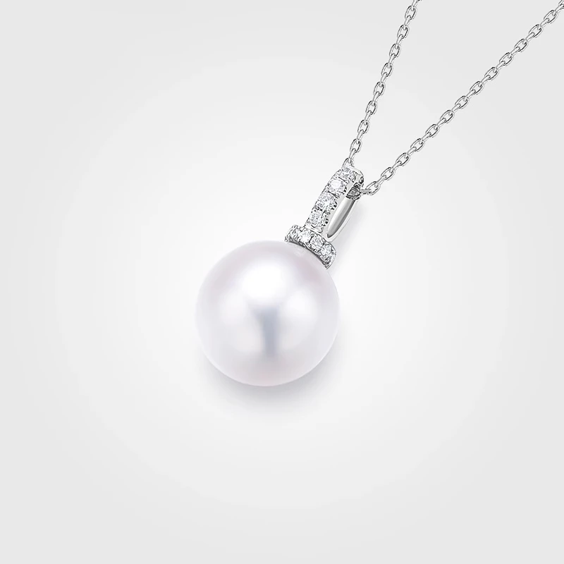 【澳诗漫】淡水珍珠吊坠9-10mm活扣颈饰