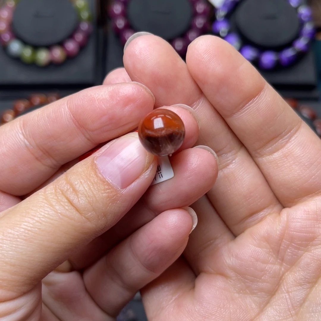 手链未镶嵌水晶极光荆棘玫瑰聚宝盆单珠12mm