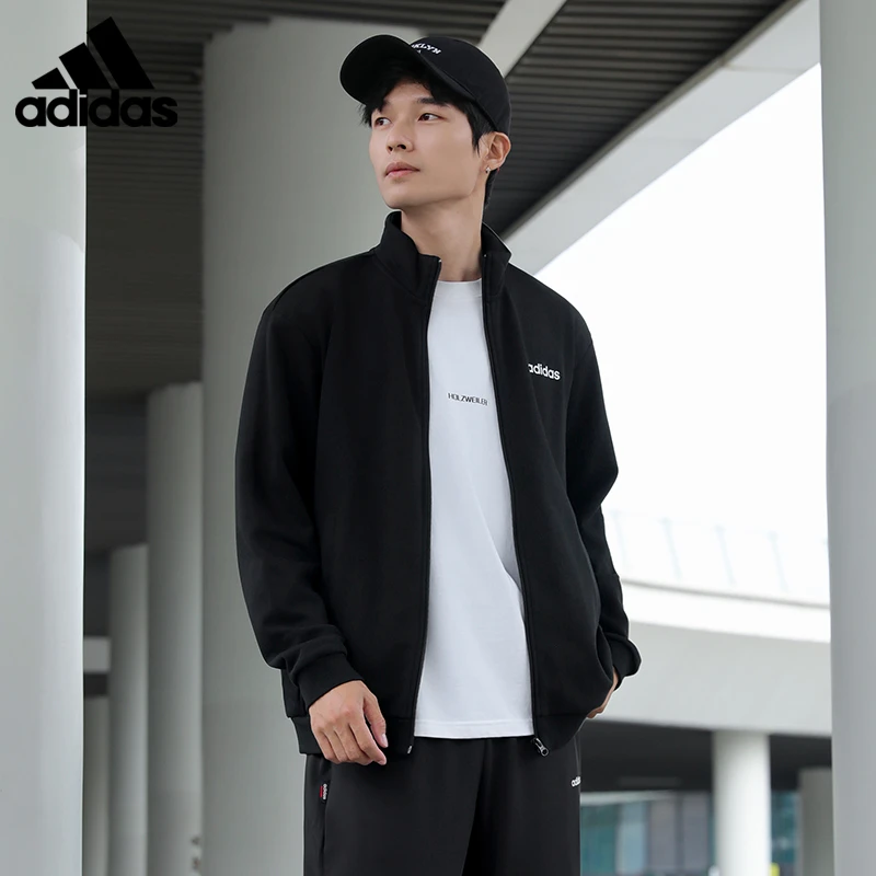 Adidas阿迪达斯外套男装夏季新款百搭立领防风运动服JJ0424