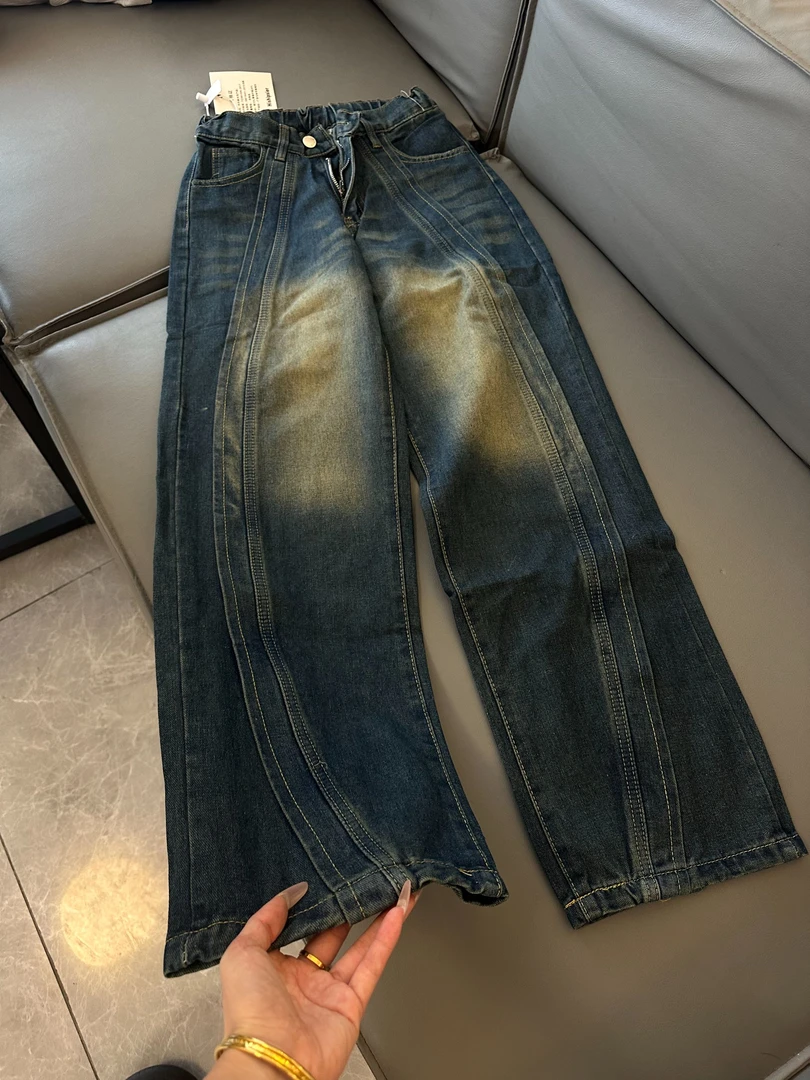 X27 港风潮男夏季新款潮高街潮流痞帅长裤