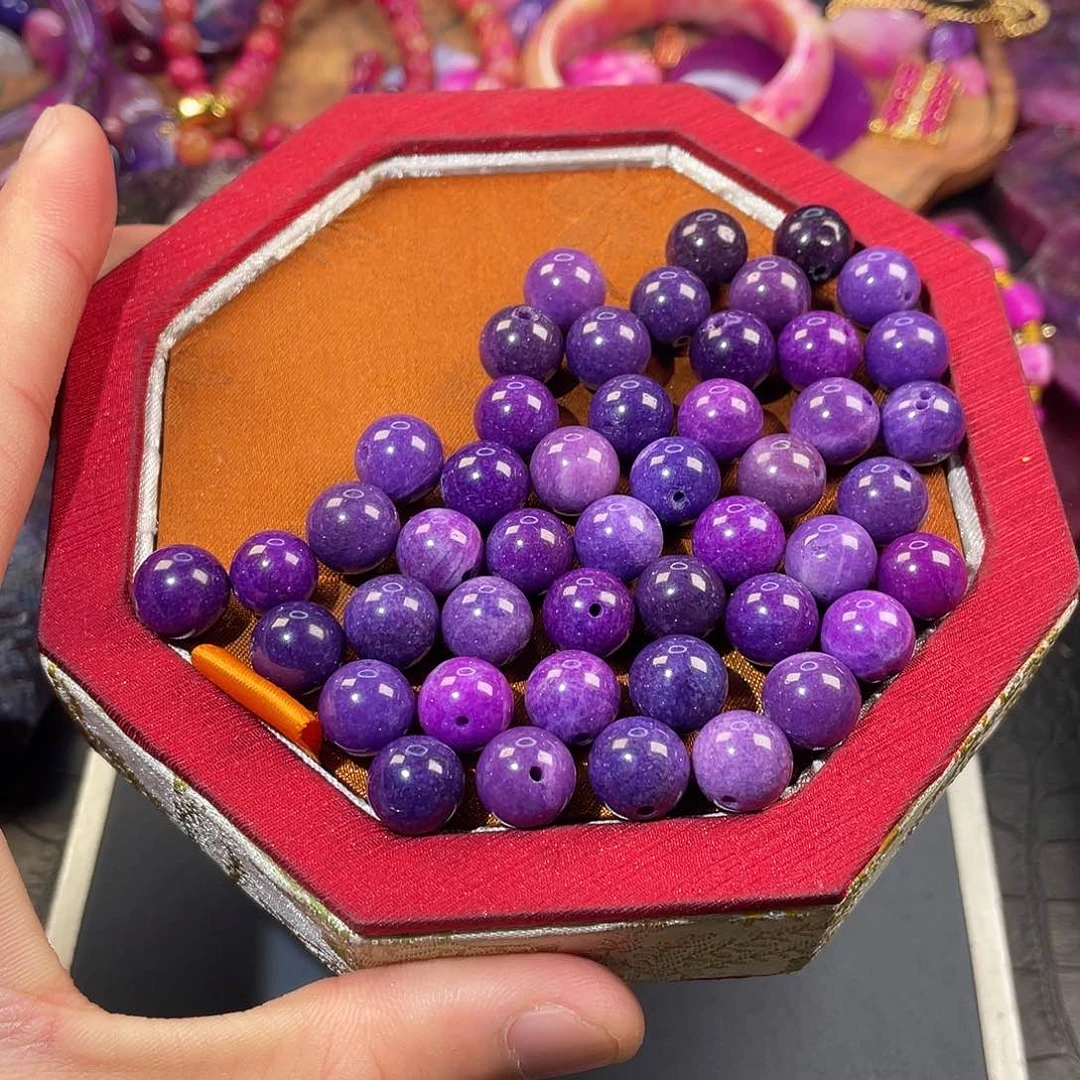 无无大满贯丝绒紫10m单珠12号