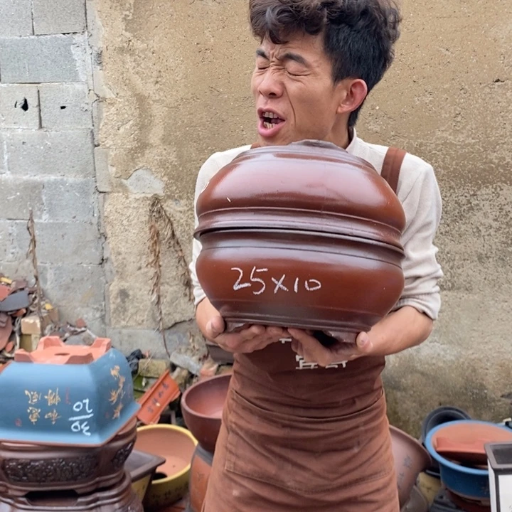 紫砂花盆紫砂器，紫砂器，紫砂
