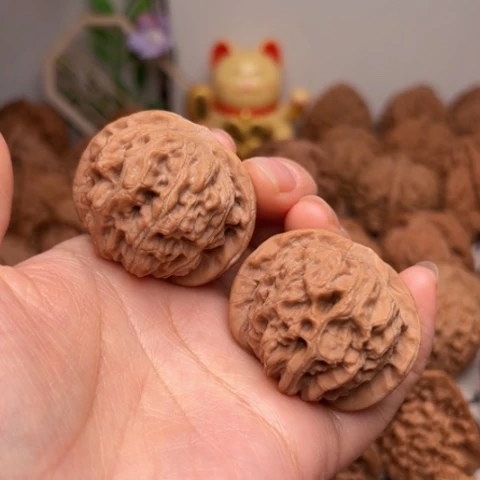 吊坠文玩核桃野生无名40