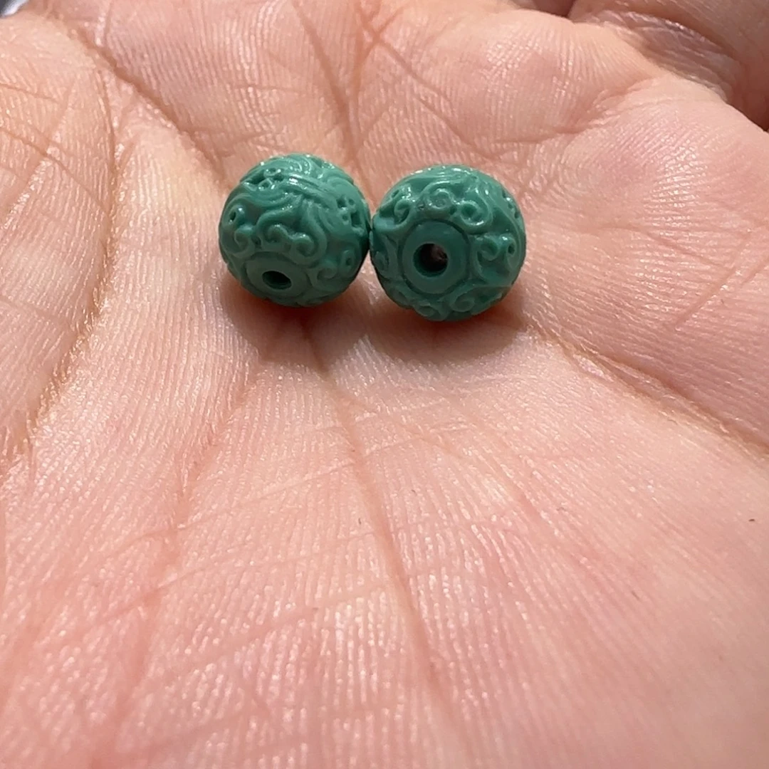 吉***星绿松石未镶嵌配饰配饰