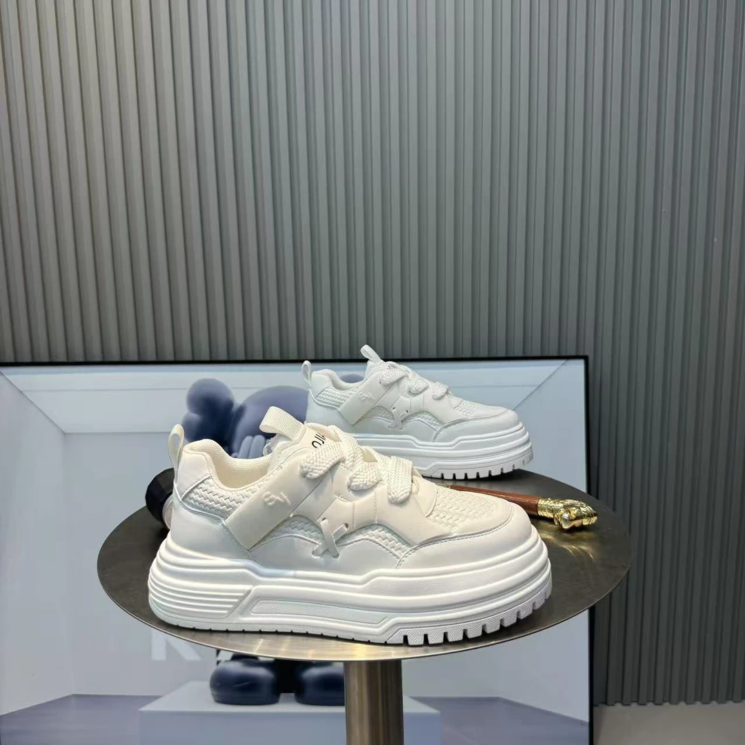 休闲鞋百搭厚底板鞋男士增高时尚小白鞋欧洲站男鞋秋季新款鞋子男