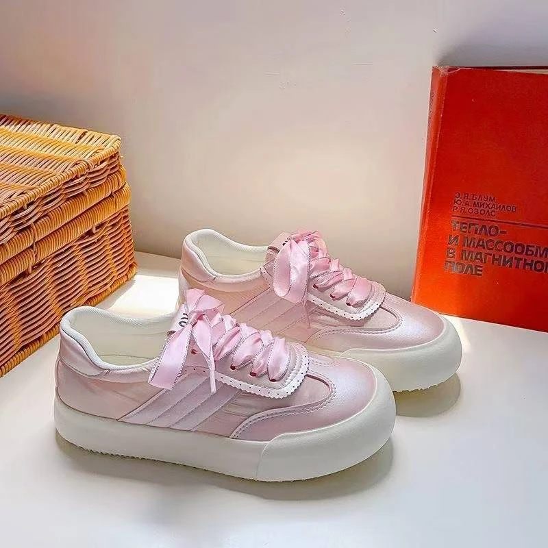 女生秋冬新款板鞋雨伞布板鞋百搭学生鞋TP371