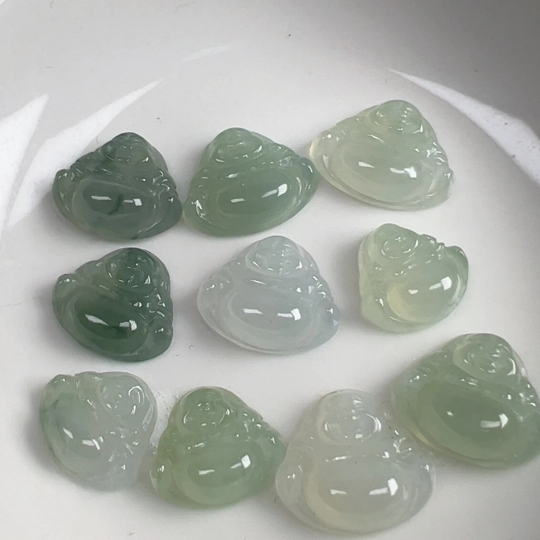 翡翠散珠翡翠佛公一个可挑