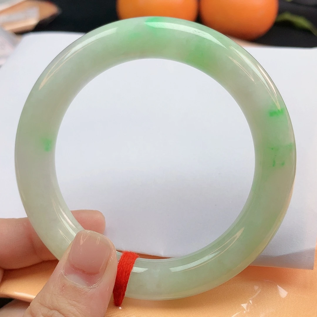 翡翠手镯未镶嵌59圈圆0729