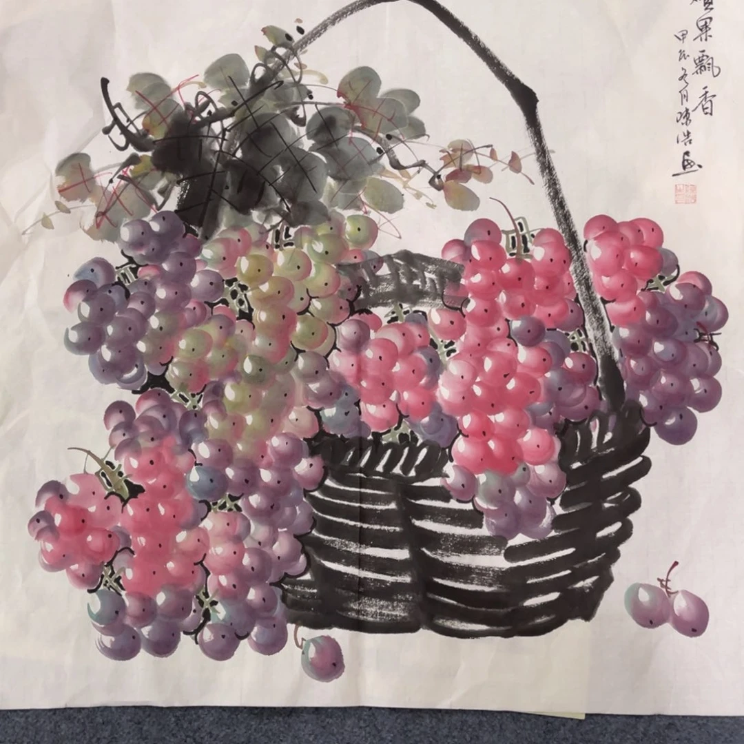 国画处理作品看好再拍哦