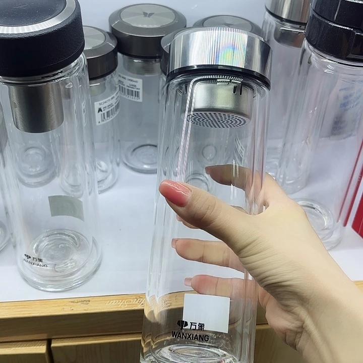 万象品牌双层玻璃杯V929S