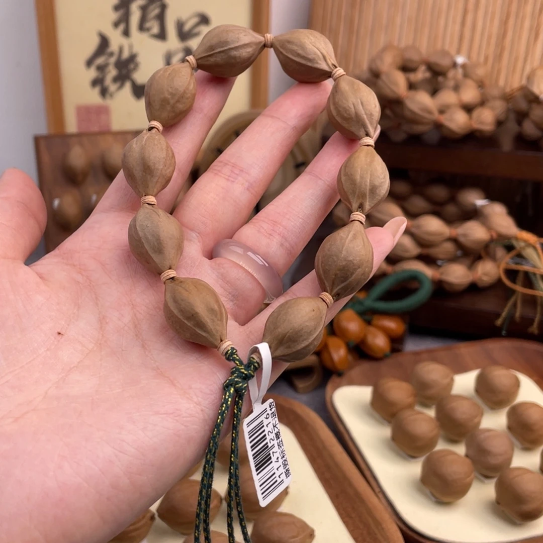 等***待橄榄核手串/手链15 25梅林铁核三面佛