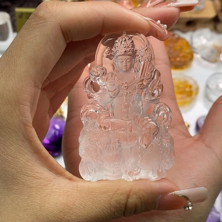 水晶颈饰未镶嵌羽****肥